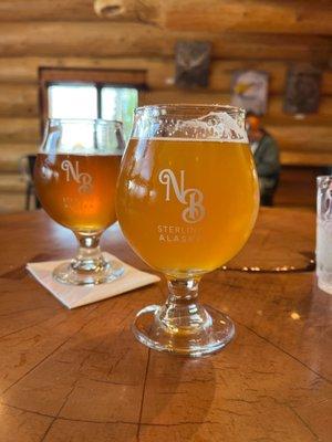 The Barley Boy Blonde and Haze Ventura IPA