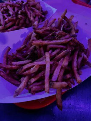 Hand cut fries