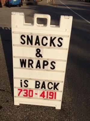 You can even text your order