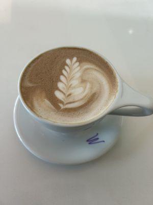 Mocha $5.75 + tax 0.46 = $6.21