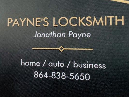 Payne’s Locksmith