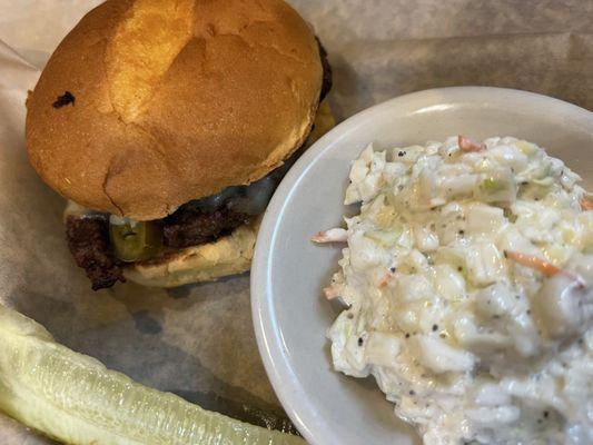 Smoke Jumper Burger ($13)