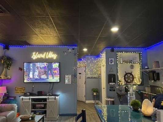 Full back area from bar