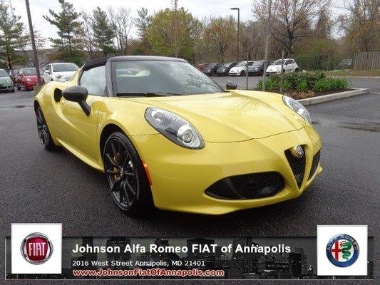 2016 Alfa Romeo 4C Spider