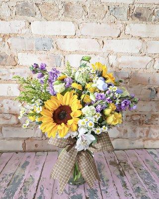 Sunflower arrangement