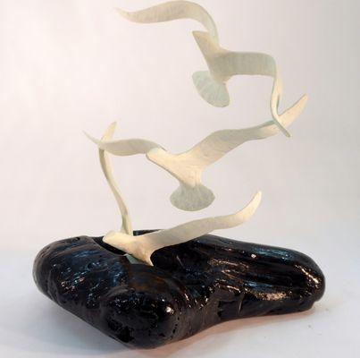 In Flight looking for dinner