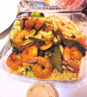 camarones a la plancha