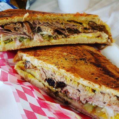 Cuban pressed sandwich