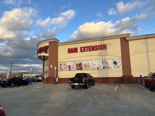 Beauty Empire Side of the Building