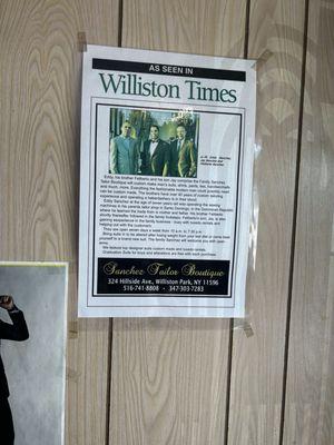 Sanchez Tailor Boutique Inc