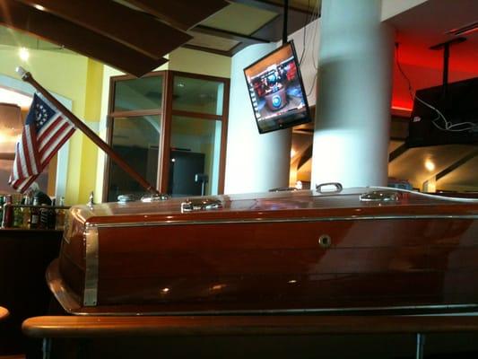Chris Craft on display