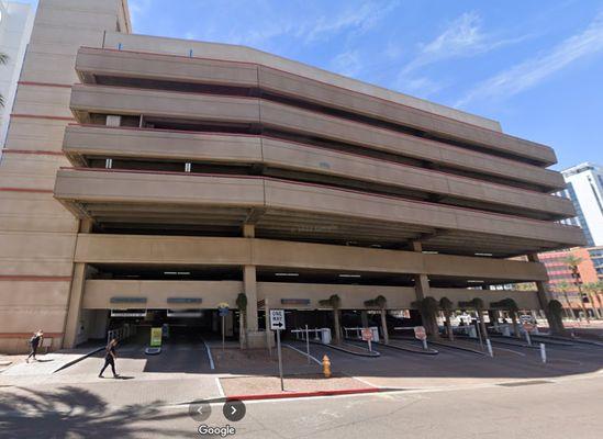 Arizona Center Parking Garage