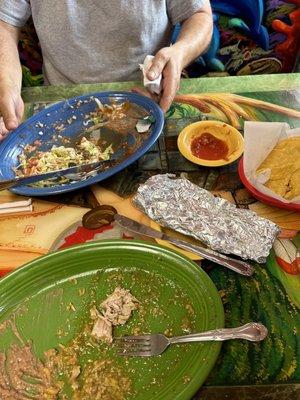 Good food, plentiful portions. Thanks !