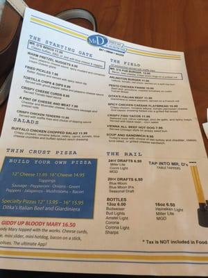 Mr D's Sports Bar & Grill