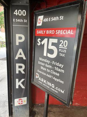 400 East 54 St Garage