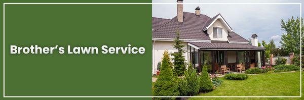 Brother’s Lawn and Sprinkler