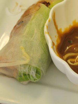 Pork spring rolls