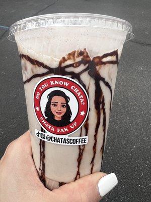 Horchata with some Chocholá te drizzle