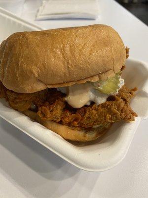 Hot Chicken Sandwich