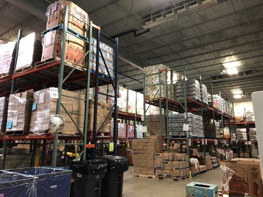 Warehouse of product