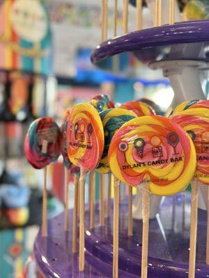 Dylan's Candy Bar lollipops