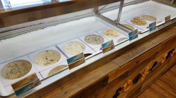 Serves Hershey's Ice Cream. (Different Hershey than the chocolate company, but both from near Harrisburg PA.)