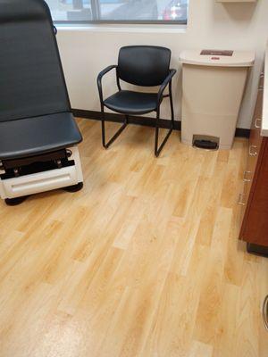 We also clean floors