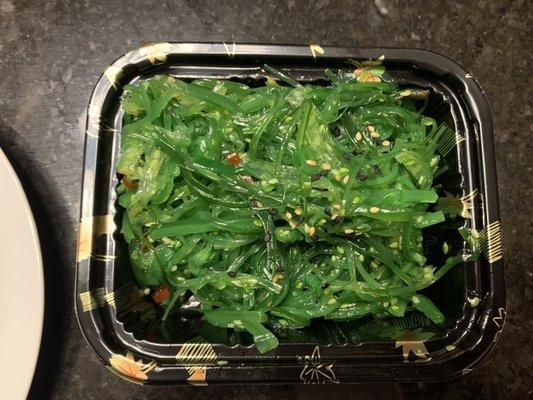 Seaweed Salad - this was delicious and a good size!