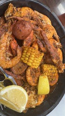 Boil seafood
