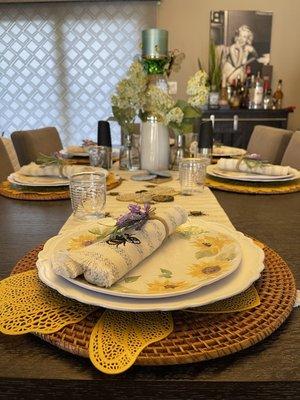 Different seasons of decorations