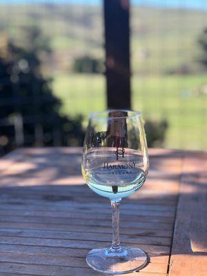 Pino gris. First of a mixed flight.