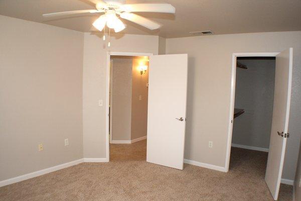 Master bedroom in 2 bedroom