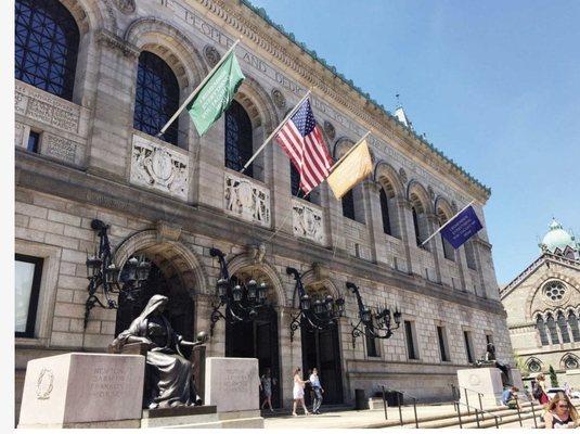 The Education and Career Planning Center is located at the Boston Public Library in Copley Square. #highereducation