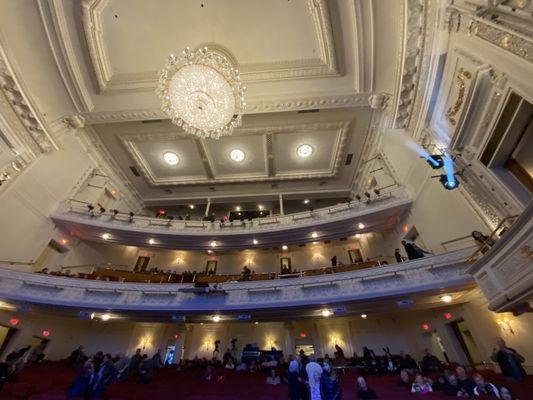 View of the mezzanine and balcony