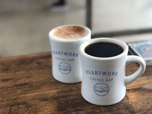 Chai latte & pour over