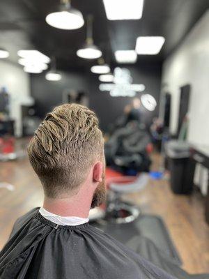 Gentlemen haircut