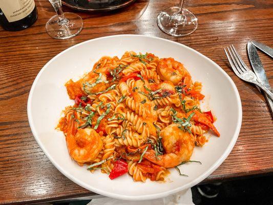 Lobster and Shrimp Diavolo