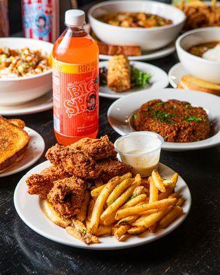 Our delicious crispy fried wings