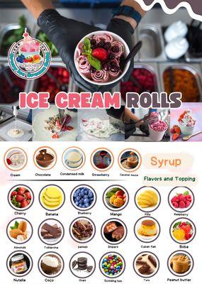 Crazy Ice Cream Rolls
