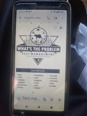 Wtp What's the Problem Pestcontrol