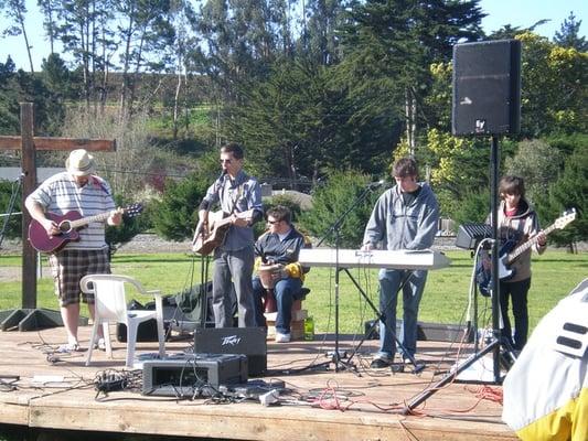 all church campout Journey church 2009