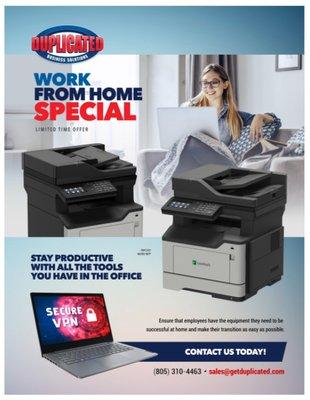 Work from Home Equipment