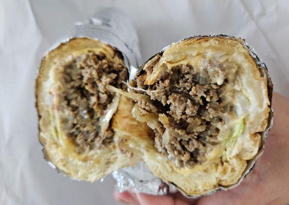 12" Cheesesteak. American, everything.