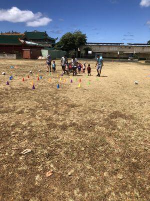 Soccer practice