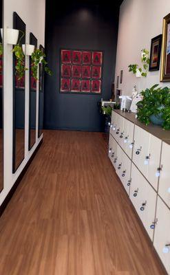 Front Hallway and Locker area.