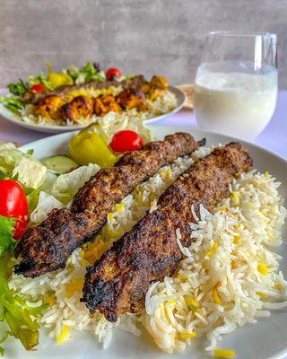 Ground Lamb Kabob