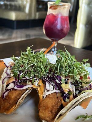 Fish tacos were amazing