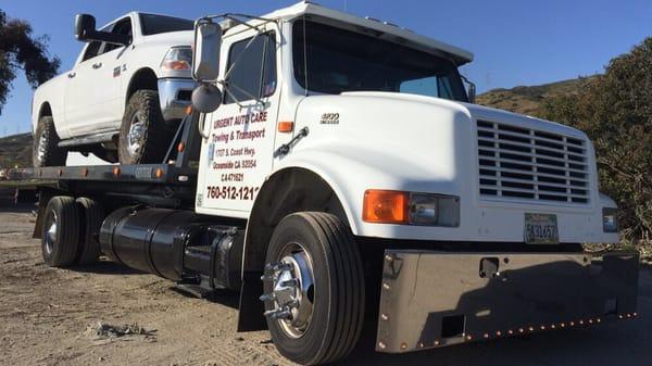 This is Beast! WE CAN TOW AND/OR TRANSPORT ANYTHING ON THE ROAD. RUNNING OR NOT.