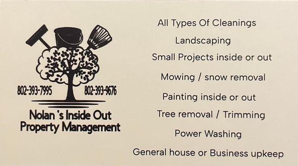 Nolan’s Inside Out Property Management