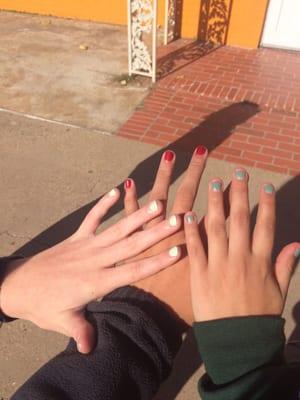 Me and my friends got our nails done here they did great!